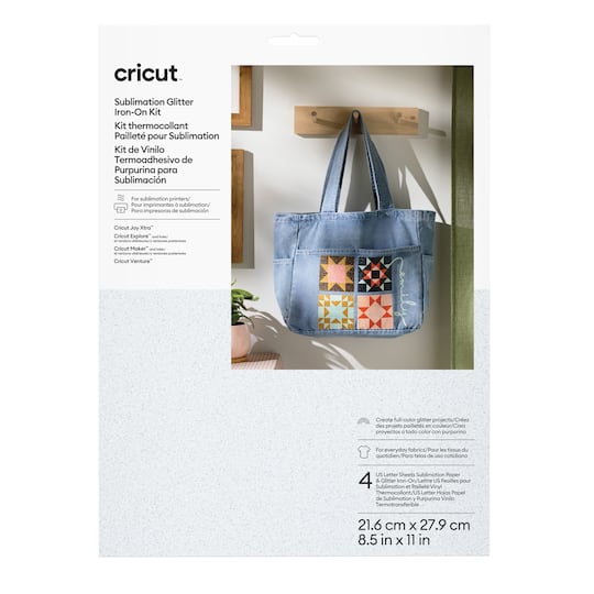 Cricut® Sublimation Glitter Iron-On Kit